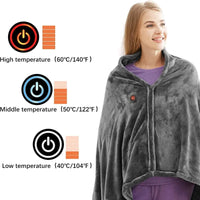 SungLily Wearable Heated Blanket for Instant Warmth Anywhere