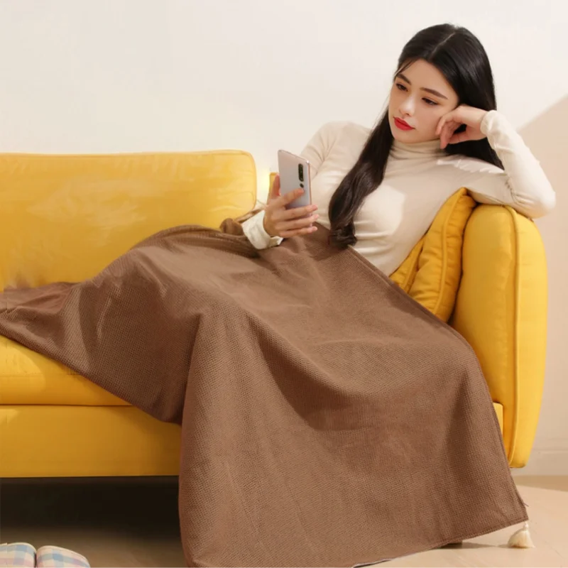 SungLily Wearable Heated Blanket for Instant Warmth Anywhere